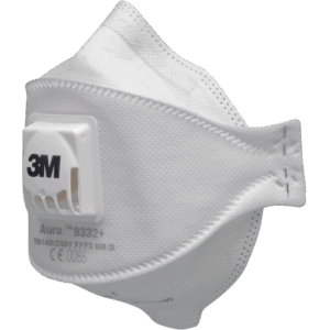 3M 9332+ AURA FFP3 RÉSZECSKESZŰRŐ FÉLÁLARC