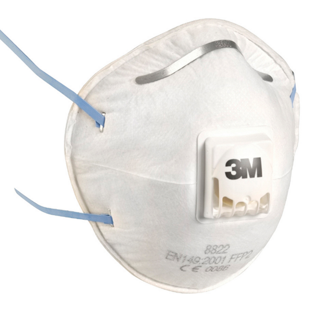 3M 8822 FFP2S RÉSZECSKESZŰRŐ SZELEPES FÉLÁLARC-3M_8822