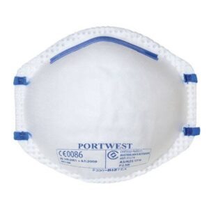 Portwest P200 FFP2 részescskeszűrő szelep nélküli maszk-P200