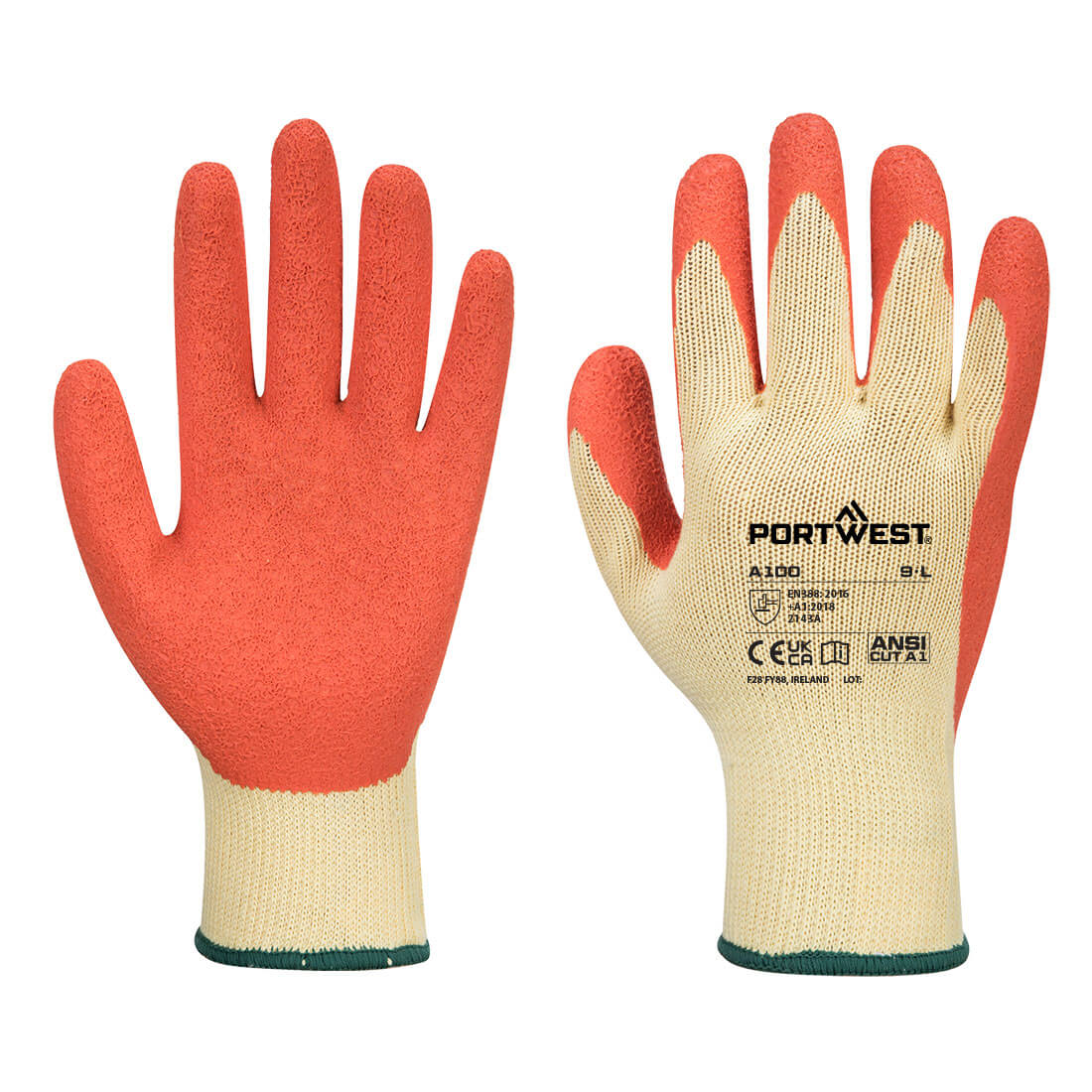 Portwest-Latex mártott kesztyû-A100ORR-Kézvédelem-Kézvédelem-Általános felhasználás-25036108689730-tilonasec-5036108302079 Portwest-Latex mártott kesztyû-A100ORR-Kézvédelem-Kézvédelem-Általános felhasználás-25036108689730-tilonasec-5036108302079