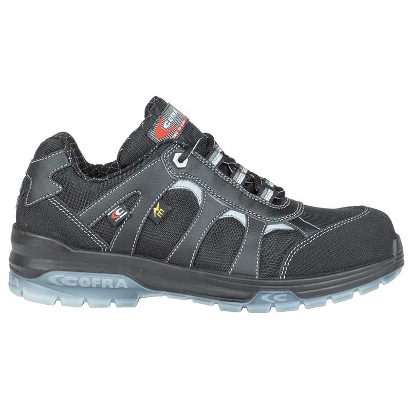 COFRA FRANKLIN BLACK SB E P FO SRC villanyszerelő védőcipő COFRA FRANKLIN BLACK SB E P FO SRC villanyszerelő védőcipő